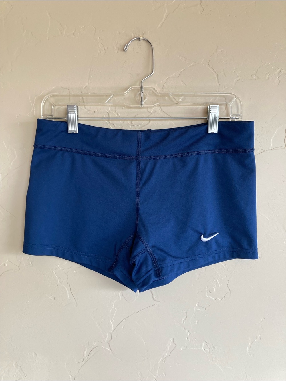 Nike Mini Low Rise Weightlifting Track Running Athletic Bootie Shorts